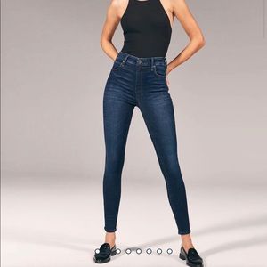 Abercrombie and Fitch Simone High Rise Jeans